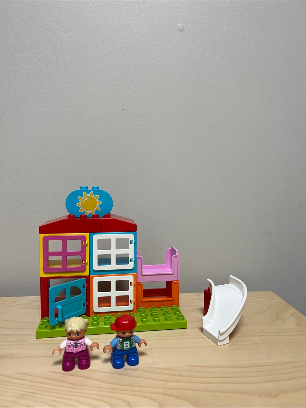LEGO DUPLO My First Playhouse - with girl and boy figure - Toddler Toy